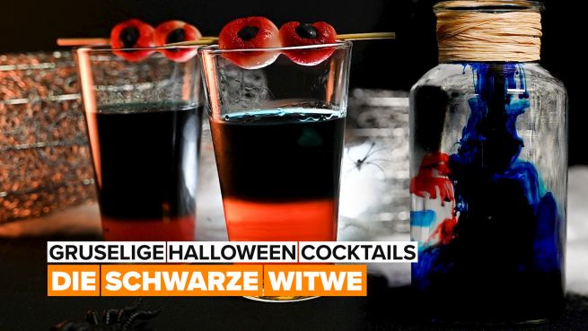 go to Halloween-Cocktails: Schwarze Witwe